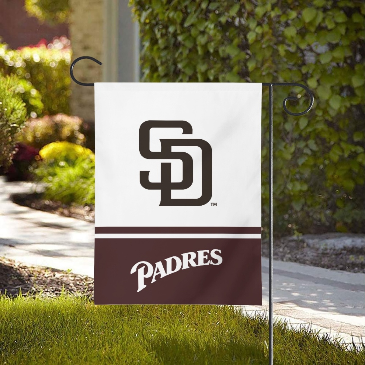 San Diego Padres Double-Sided Garden Flag 001 (Pls check description for details)